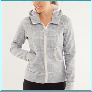 NEWER Release Scuba Hoodie Glen Check/Polar Cream/Silver